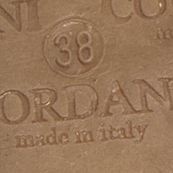 Cordani Made in Italy Leather slides platform shoes sandals curio brown color 38 - Picture 8 of 10